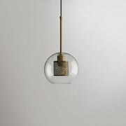 "Plafonnier suspendu en verre Chiswick - DWHOME"