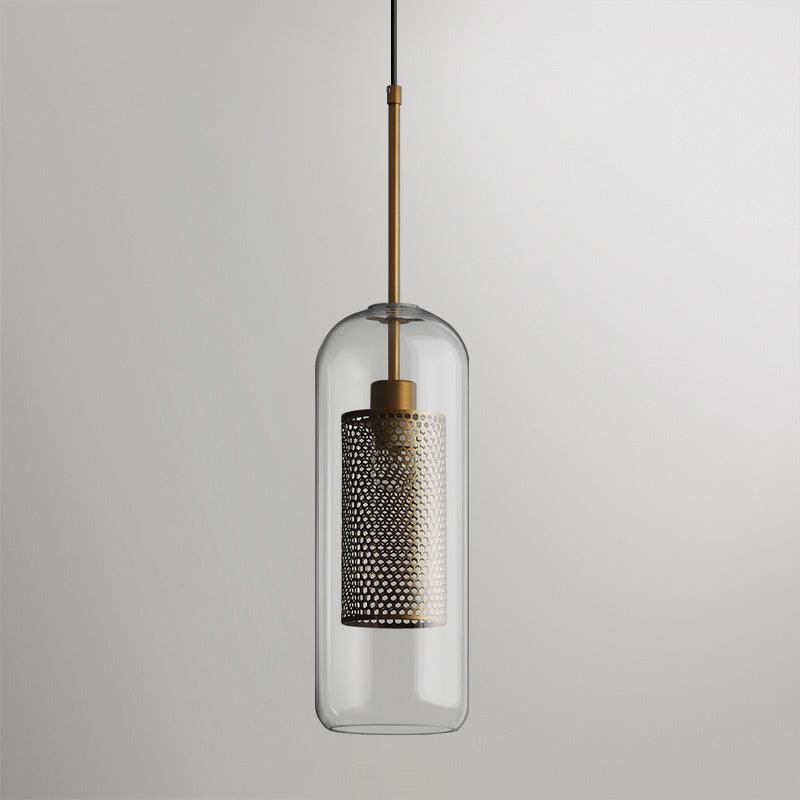 "Plafonnier suspendu en verre Chiswick - DWHOME"