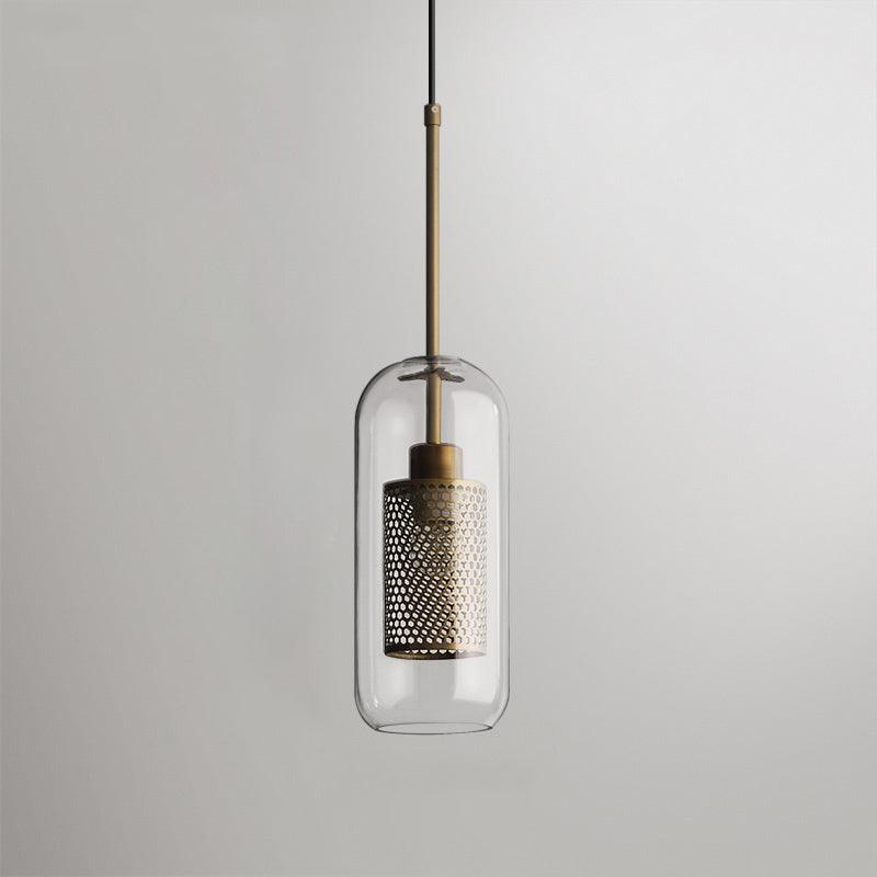 "Plafonnier suspendu en verre Chiswick - DWHOME"