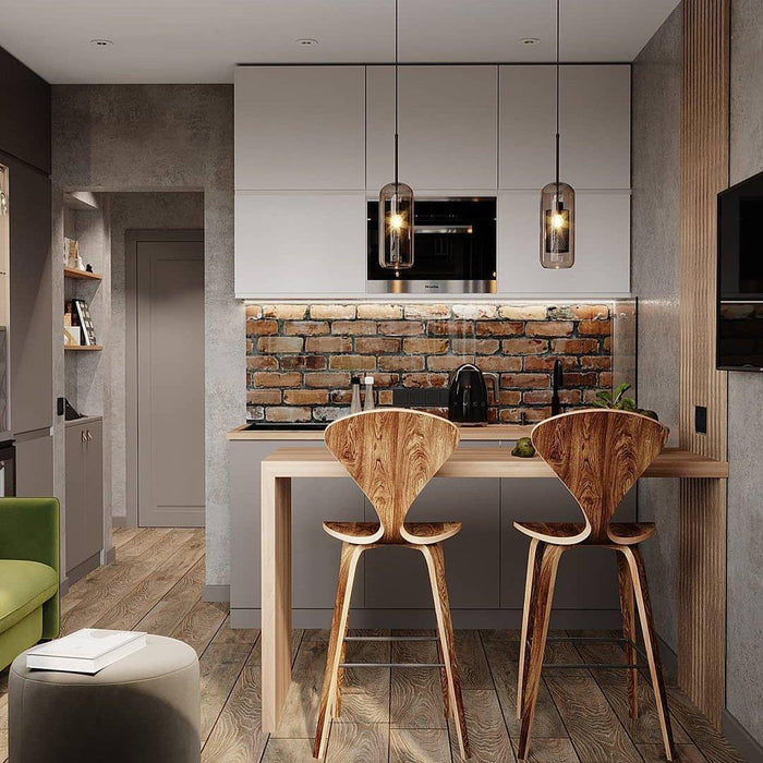 Combined Chiswick Glass Pendant Light-DWHOME