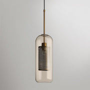 "Plafonnier suspendu en verre Chiswick - DWHOME"