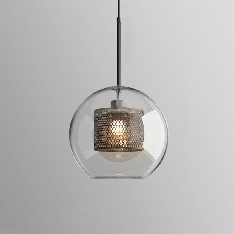 "Plafonnier suspendu en verre Chiswick - DWHOME"