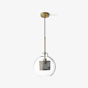 "Plafonnier suspendu en verre Chiswick - DWHOME"