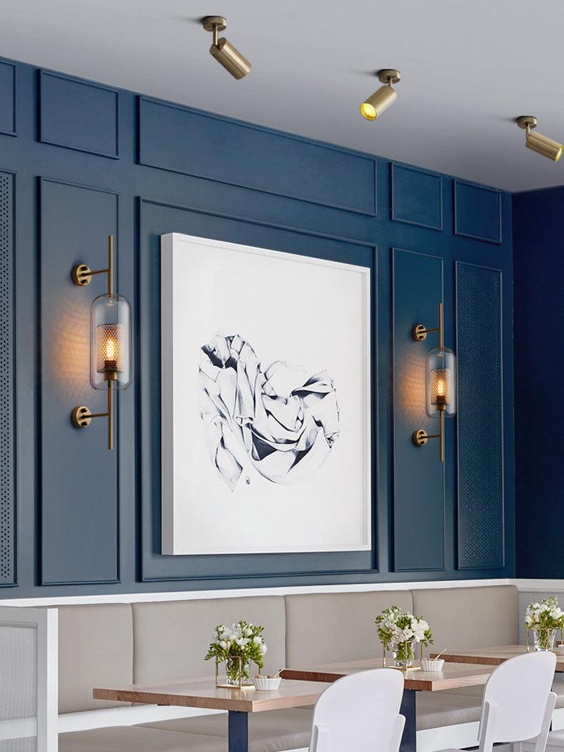 Chiswick Glass Wall Light-DWHOME