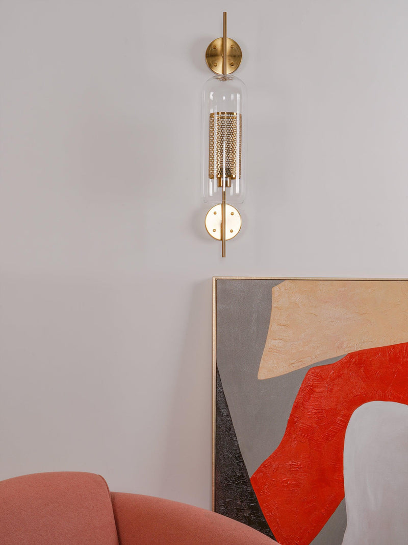 Chiswick Glass Wall Light-DWHOME