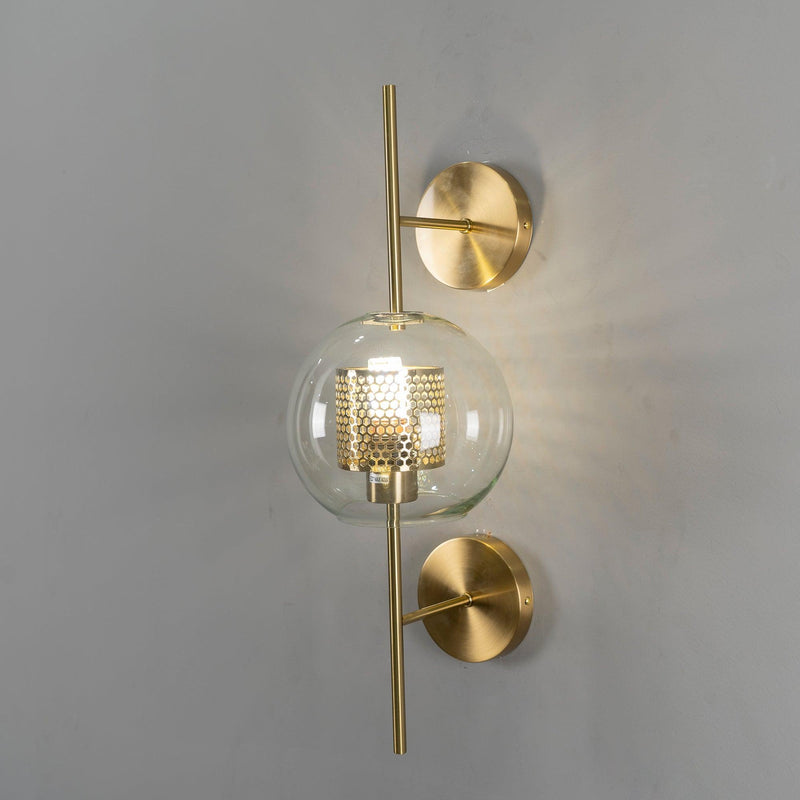 Chiswick Glass Wall Light-DWHOME