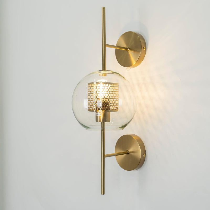 Chiswick Glass Wall Light-DWHOME