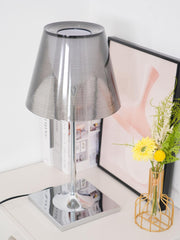 Chrome Prism Table Lamp-DWHOME