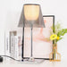 Chrome Prism Table Lamp-DWHOME