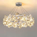 Chrome Round Crystal Chandelier-DWHOME