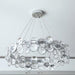 Chrome Round Crystal Chandelier-DWHOME