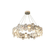 Chrome Round Crystal Chandelier-DWHOME