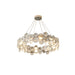 Chrome Round Crystal Chandelier - Vakkerlight