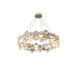 Chrome Round Crystal Chandelier - Vakkerlight