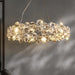Chrome Round Crystal Chandelier-DWHOME