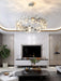 Chrome Round Crystal Chandelier-DWHOME