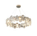 Chrome Round Crystal Chandelier - Vakkerlight