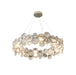 Chrome Round Crystal Chandelier - Vakkerlight