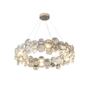 Chrome Round Crystal Chandelier-DWHOME