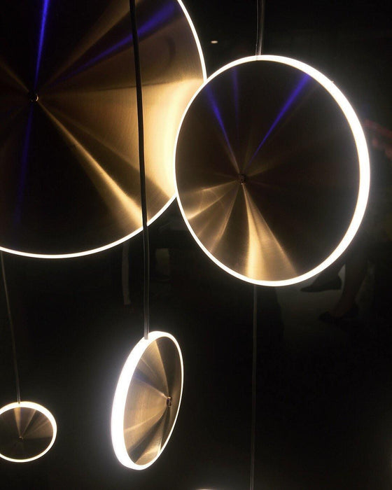 Chrona Dish Pendant Light-DWHOME
