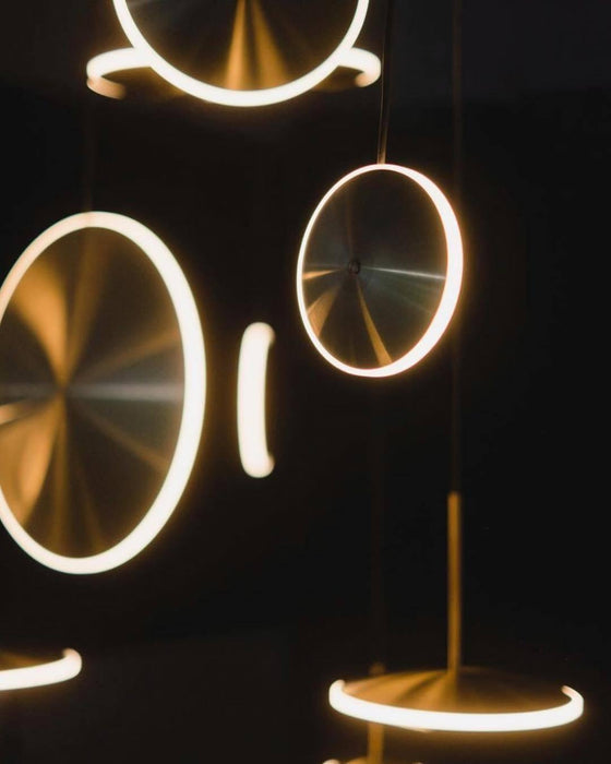 Chrona Dish Pendant Light-DWHOME