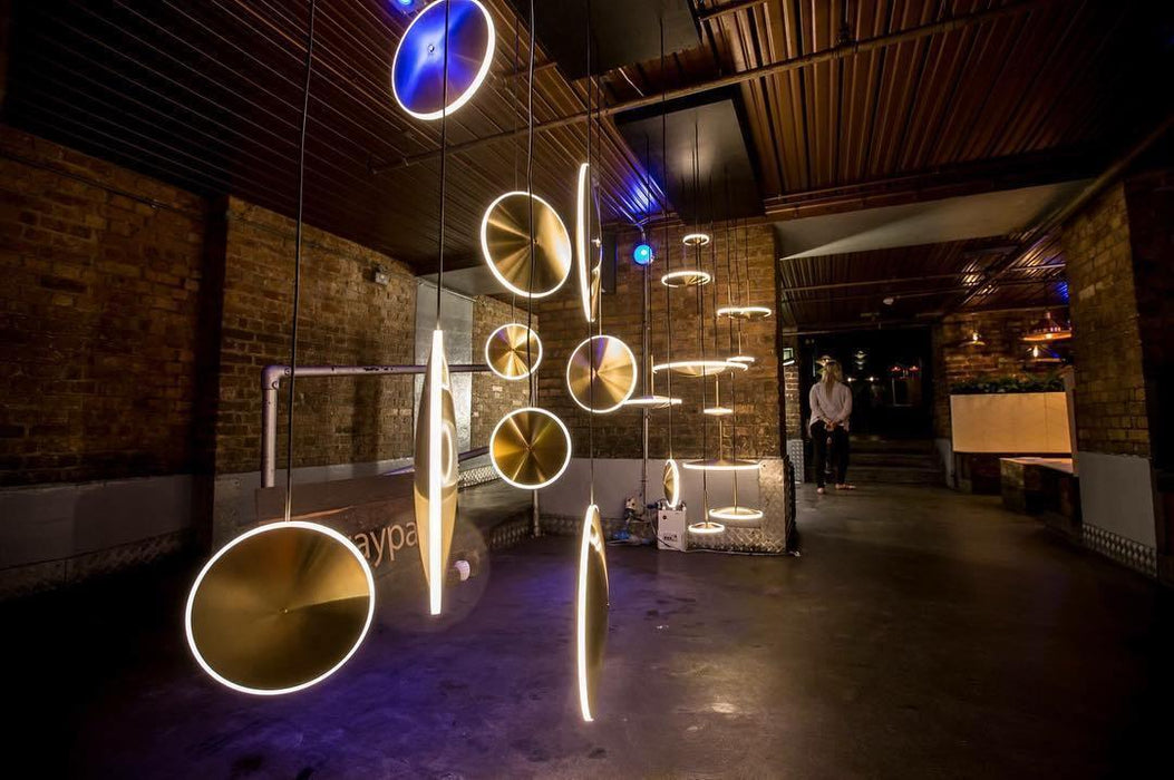 Chrona Dish Pendant Light-DWHOME