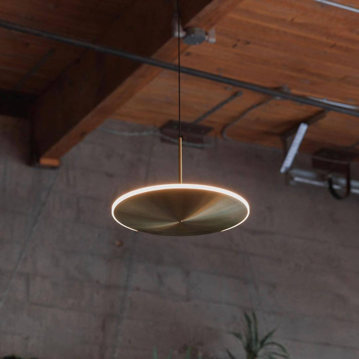 Chrona Dish Pendant Light-DWHOME