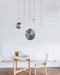 Chrona Dish Pendant Light-DWHOME