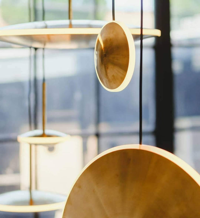 Chrona Dish Pendant Light-DWHOME