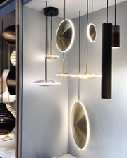 Chrona Dish Pendant Light-DWHOME
