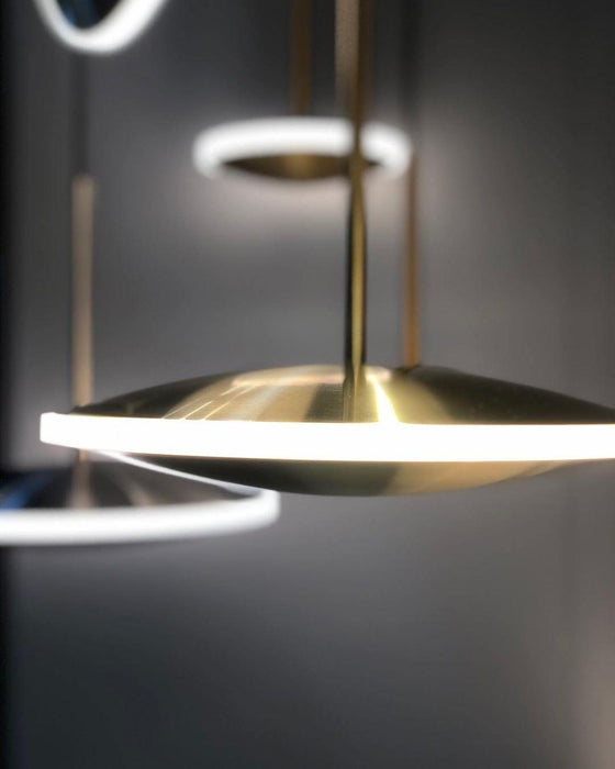 Chrona Dish Pendant Light-DWHOME