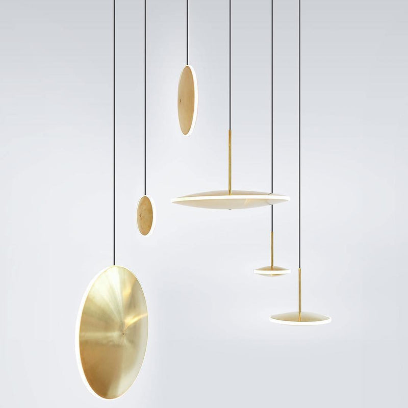 Chrona Dish Pendant Light-DWHOME