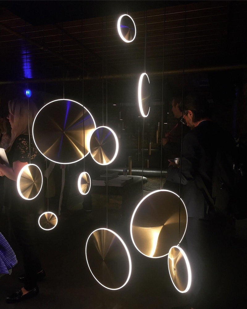 Chrona Dish Pendant Light-DWHOME