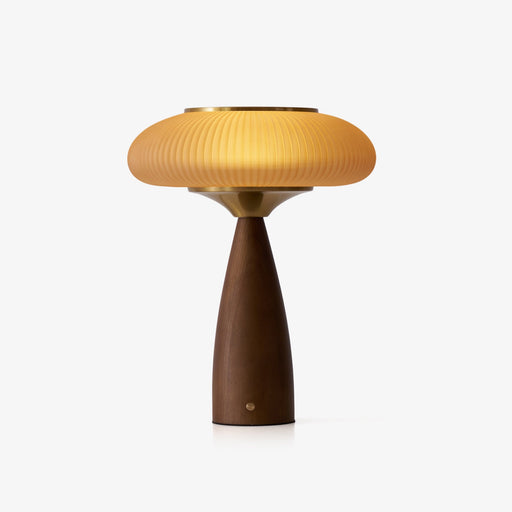 Cielo Wooden Rechargeable Table Lamp-DWHOME