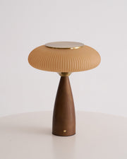 Cielo Wooden Rechargeable Table Lamp-DWHOME