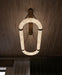 Circle Alabaster Chandelier-DWHOME