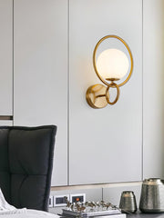 Circle Global Wall Lamp-DWHOME