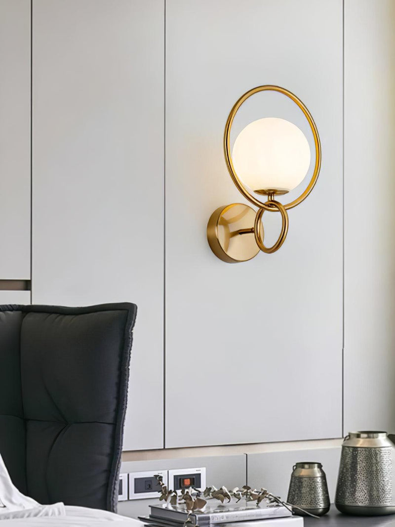Circle Global Wall Lamp-DWHOME