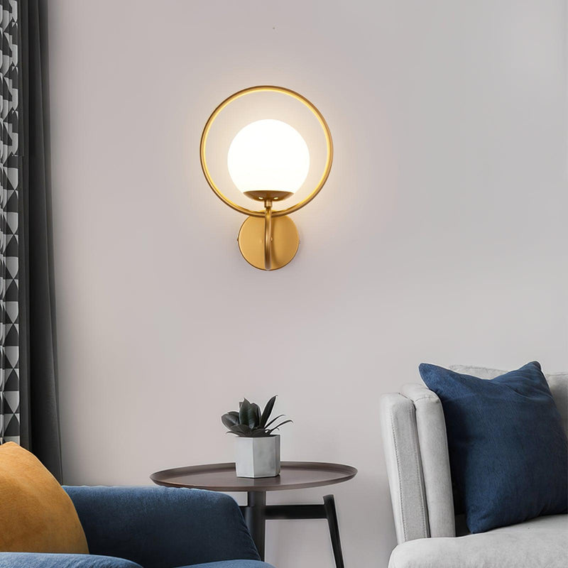 Circle Global Wall Lamp-DWHOME