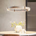 Circle Travertine Pendant Lamp-DWHOME
