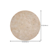 Circle Travertine Wall Lamp-DWHOME