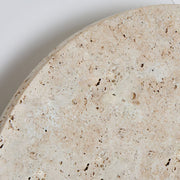 Circle Travertine Wall Lamp-DWHOME