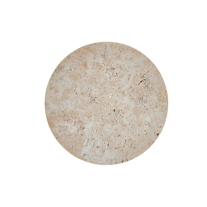 Circle Travertine Wall Lamp - DWHOME