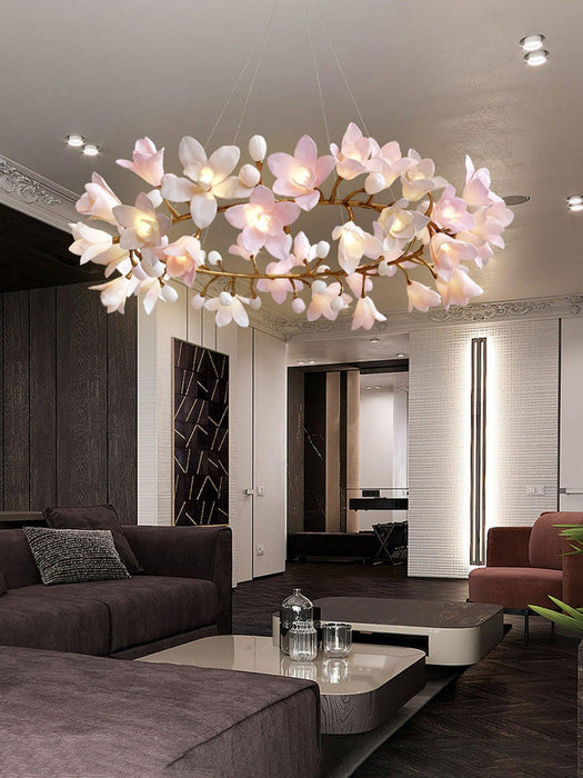 Circular Blossom Chandelier - DWHOME