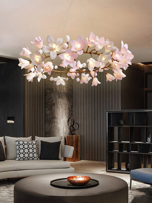 Circular Blossom Chandelier - DWHOME