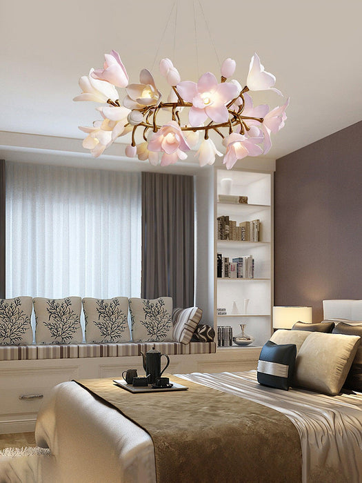 Circular Blossom Chandelier - DWHOME