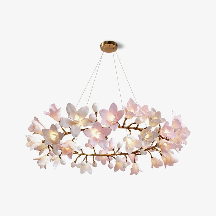 Circular Blossom Chandelier - DWHOME