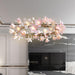 Circular Blossom Chandelier.