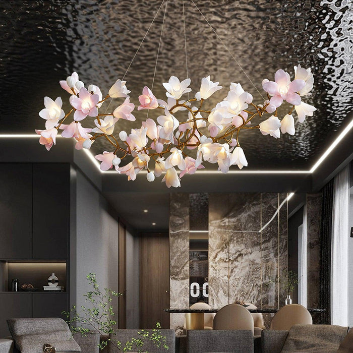 Circular Blossom Chandelier - DWHOME