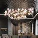 Circular Blossom Chandelier.